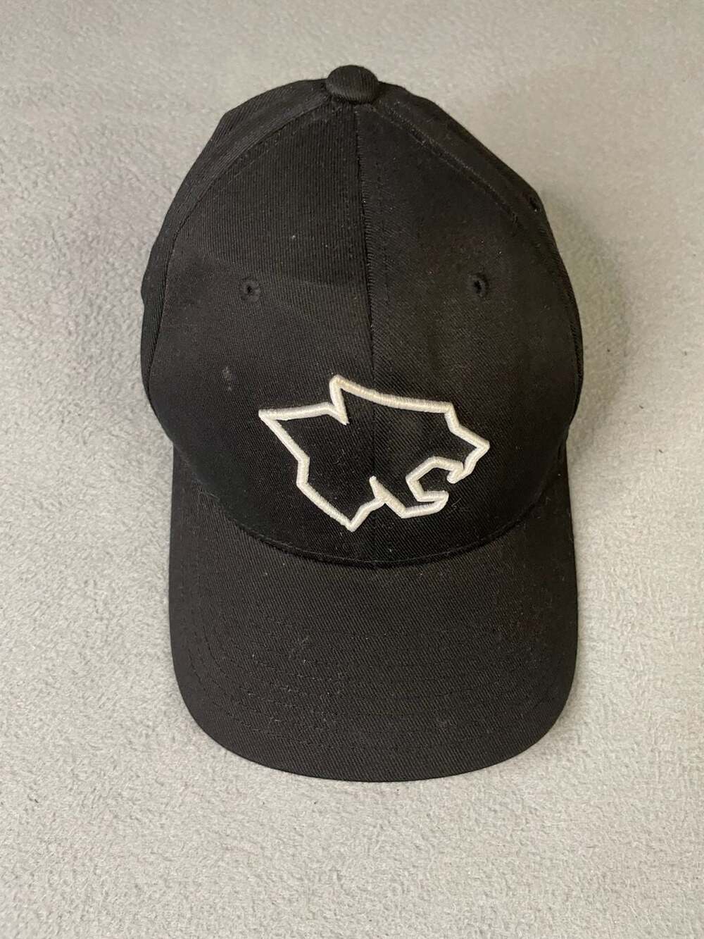 ATC Flexfit Embroidered Wildlife/Wildcat Logo Baseball Cap Black size L/XL